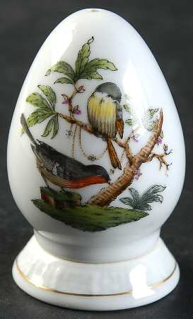 Rothschild Bird (RO) Pepper Shaker & Ceramic Stoppr