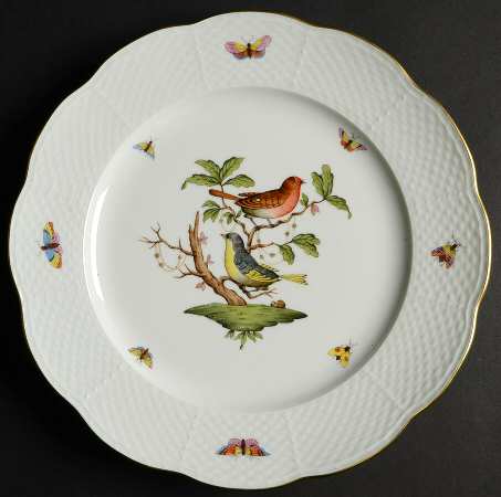Rothschild Bird (RO) Service Plate (Charger)