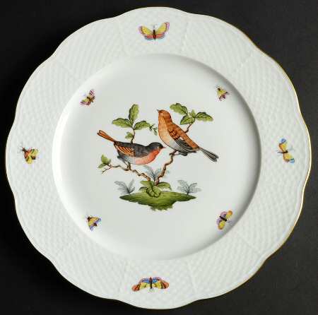 Rothschild Bird (RO) Service Plate (Charger)