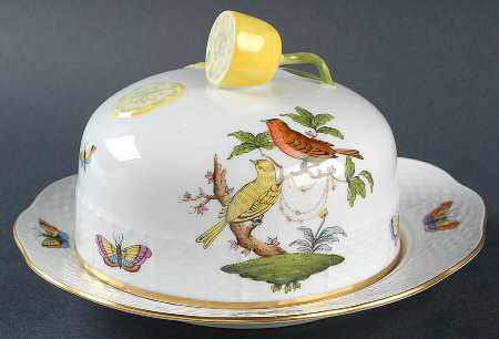 Rothschild Bird (RO) Round Covered Butter