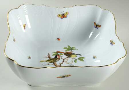 Rothschild Bird (RO) 10" Square Salad Serving Bowl