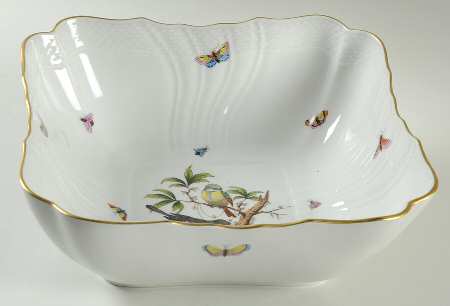 Rothschild Bird (RO) 10" Square Salad Serving Bowl