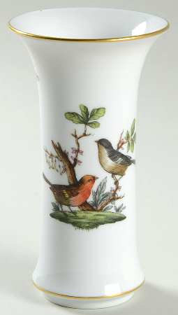 Rothschild Bird (RO) 4" Small Vase