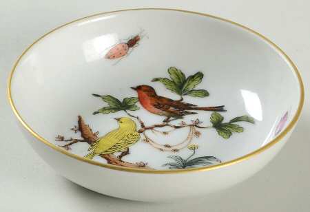 Rothschild Bird (RO) 3" Small Round Dish