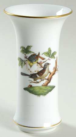 Rothschild Bird (RO) 4" Small Vase