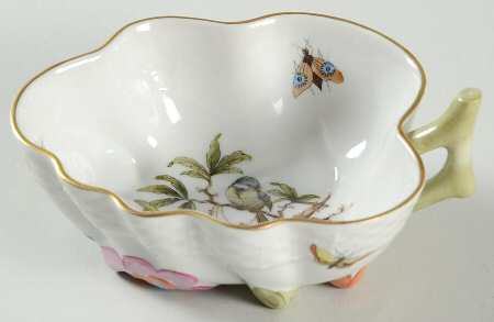 Rothschild Bird (RO) 4" Leaf Dish