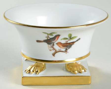 Rothschild Bird (RO) 1" Clawfooted Urn