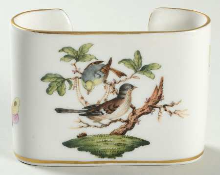 Rothschild Bird (RO) Oval Match Box Holder