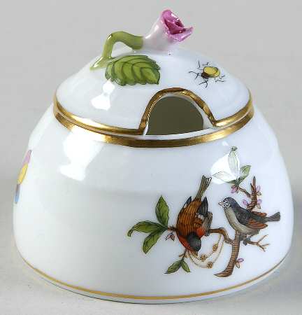 Rothschild Bird (RO) Honey Pot & Lid
