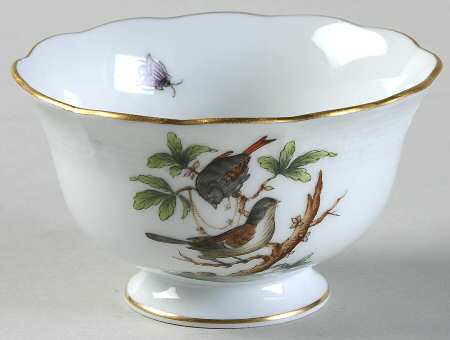 Rothschild Bird (RO) Individual Open Sugar Bowl