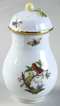 Rothschild Bird (RO) Sugar Shaker & Lid