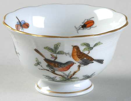 Rothschild Bird (RO) Individual Open Sugar Bowl