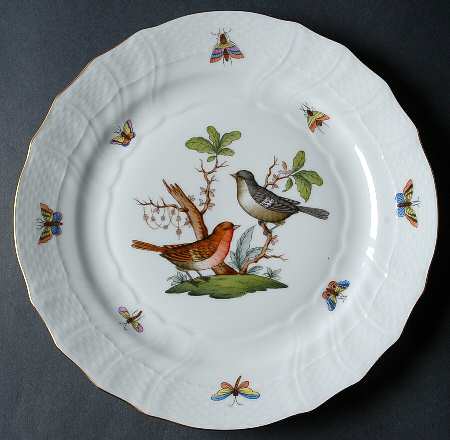 Rothschild Bird (RO) Luncheon Plate
