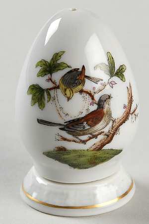 Rothschild Bird (RO) Pepper Shaker & Ceramic Stopper