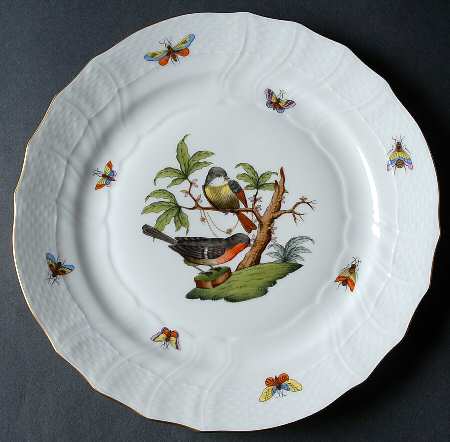 Rothschild Bird (RO) Luncheon Plate