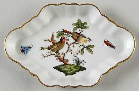 Rothschild Bird (RO) 5" Oblong Ashtray