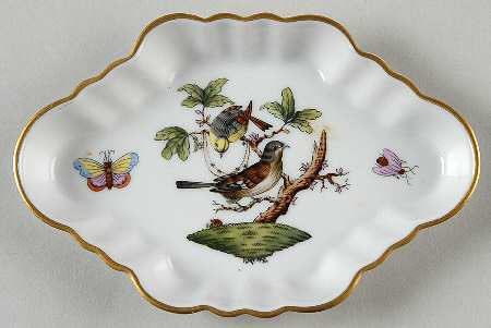 Rothschild Bird (RO) 5" Oblong Ashtray