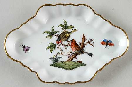 Rothschild Bird (RO) 5" Oblong Ashtray
