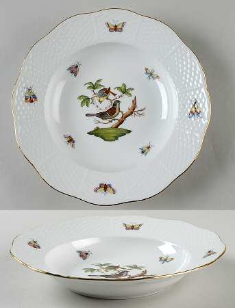 Rothschild Bird (RO) Rim Soup Bowl