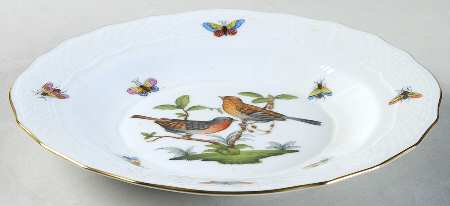 Rothschild Bird (RO) Dessert/Pie Plate