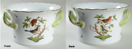 Rothschild Bird (RO) 6" Handled Cachepot