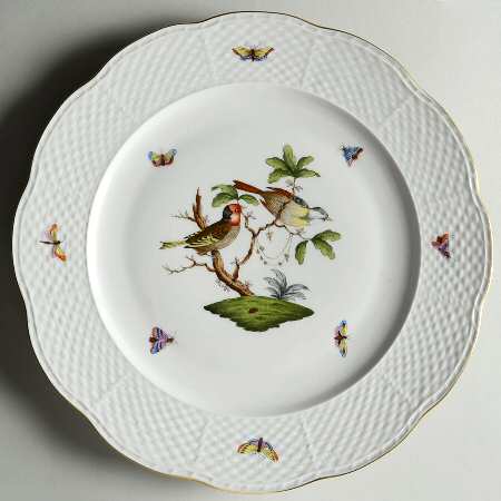 Rothschild Bird (RO) Service Plate (Charger)