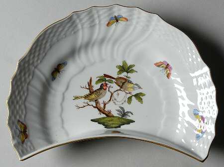 Rothschild Bird (RO) Crescent Salad Plate
