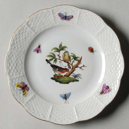Rothschild Bird (RO) Bread & Butter Plate