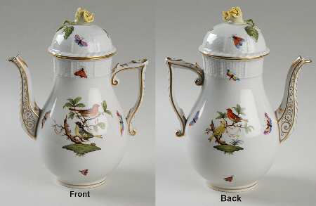 Rothschild Bird (RO) Small Coffee Pot & Lid