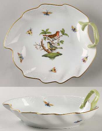 Rothschild Bird (RO) 7" Leaf Dish