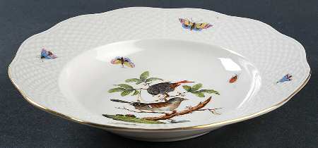 Rothschild Bird (RO) Rim Soup Bowl