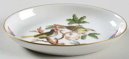 Rothschild Bird (RO) 4" Oval Ashtray