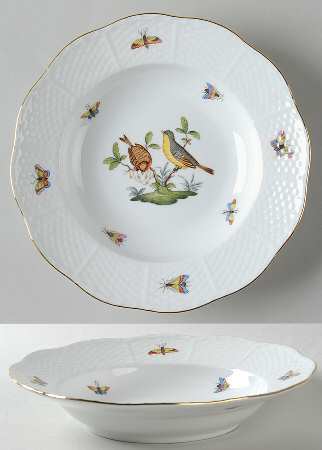 Rothschild Bird (RO) Rim Soup Bowl