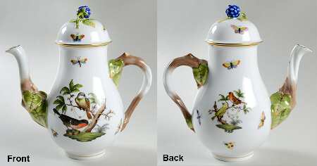 Rothschild Bird (RO) Small Coffee Pot & Lid