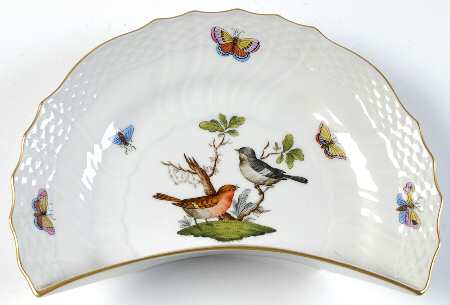 Rothschild Bird (RO) Crescent Salad Plate