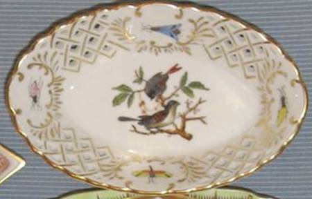 Rothschild Bird (RO) Pierced Nut Dish