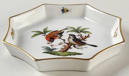 Rothschild Bird (RO) Octagonal Ashtray