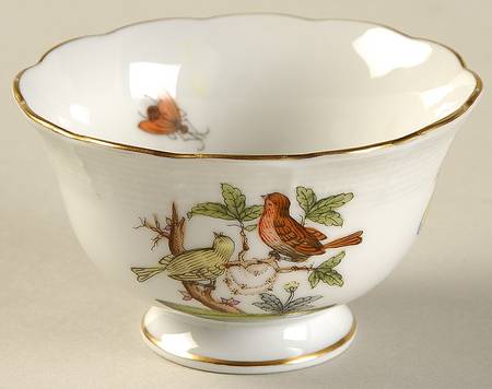 Rothschild Bird (RO) Individual Open Sugar Bowl