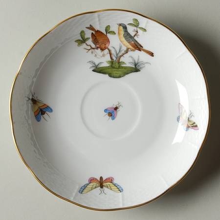 Rothschild Bird (RO) Saucer for Chocolate Cup