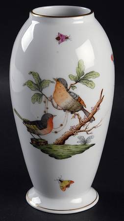Rothschild Bird (RO) 7" Vase