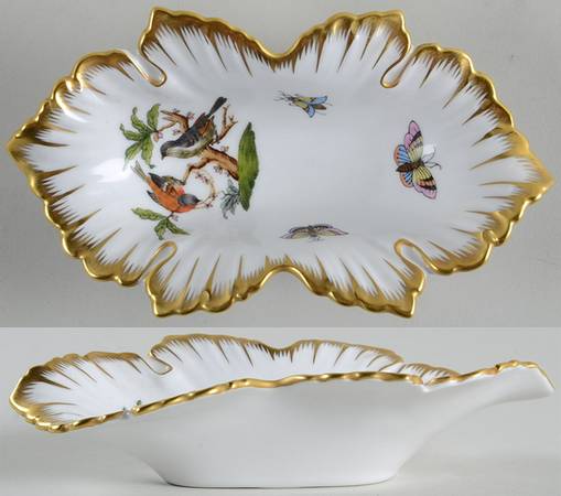 Rothschild Bird (RO) 6" Leaf Dish