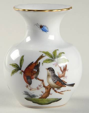 Rothschild Bird (RO) 2" Mini Bud Vase