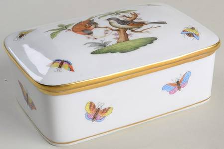 Rothschild Bird (RO) Cigarette Box & Lid