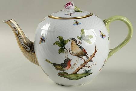 Rothschild Bird (RO) Teapot & Lid