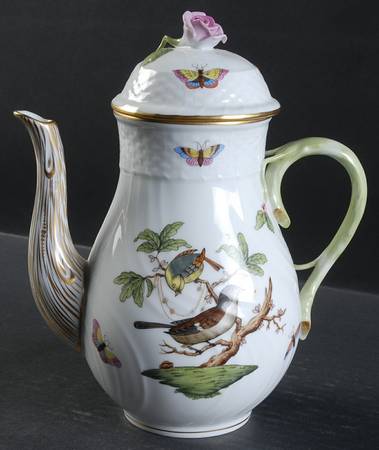 Rothschild Bird (RO) Coffee Pot & Lid