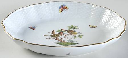 Rothschild Bird (RO) 8" Oval Vegetable Bowl