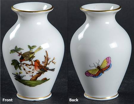 Rothschild Bird (RO) 2" Mini Bud Vase
