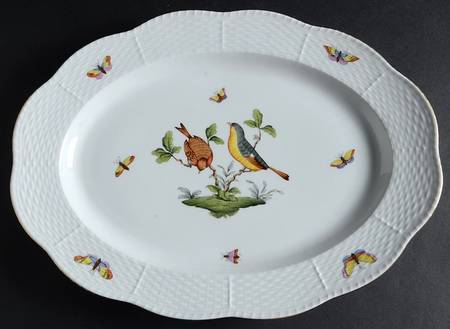 Rothschild Bird (RO) 13" Oval Serving Platter