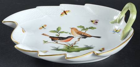 Rothschild Bird (RO) 9" Leaf Dish