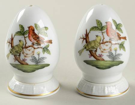 Rothschild Bird (RO) Salt & Pepper Set with Ceramic Stoppers